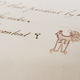 Illustration for article titled 18th Century Doodle of a Pants-Wearing Chicken Proves Teens Are Eternal